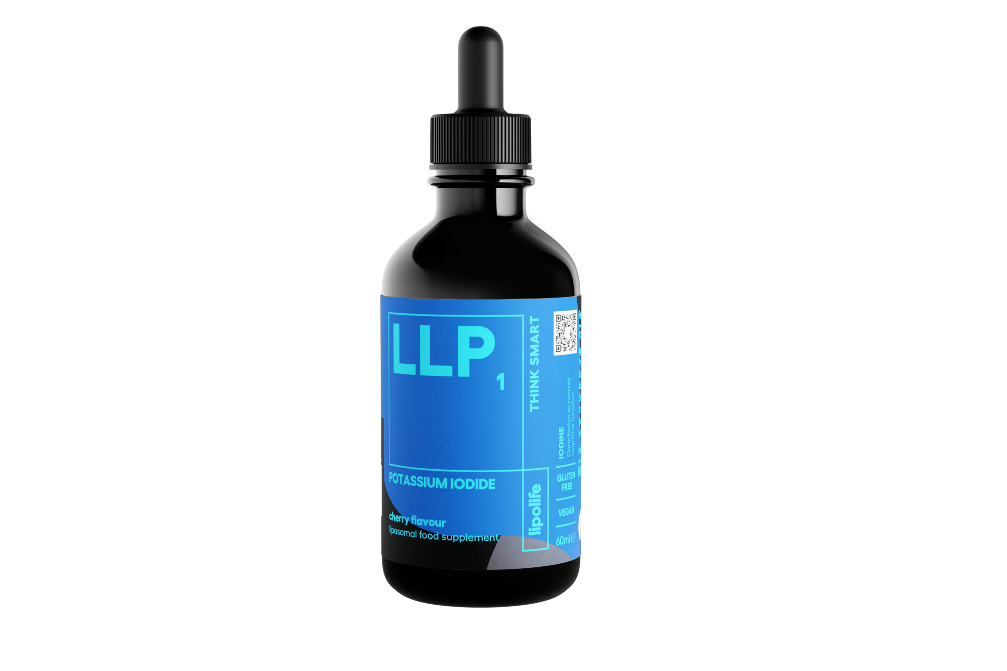 LLP1 Potassium Iodide Cherry Flavour 60ml (Liposomal)