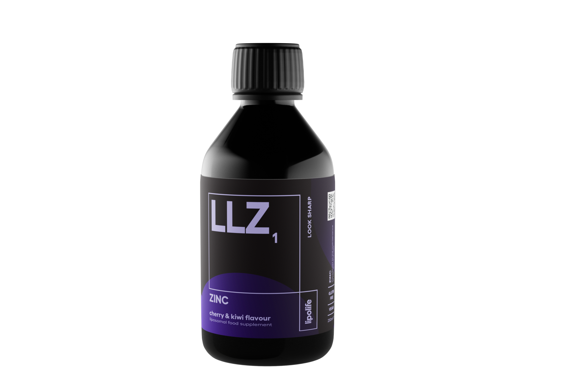 LLZ1 Zinc Cherry & Kiwi Flavour 240ml (Liposomal)