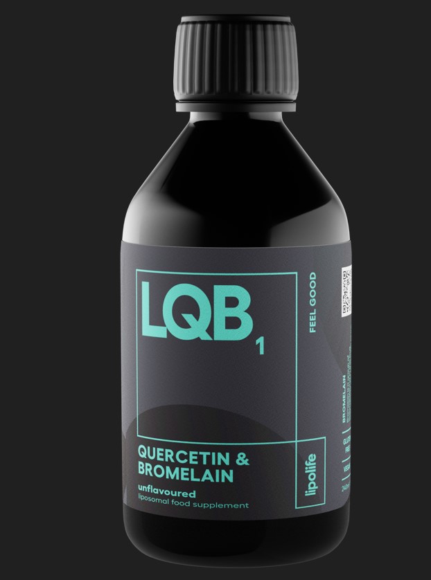 LQB1 Quercetin & Bromelain 240ml (Liposomal)