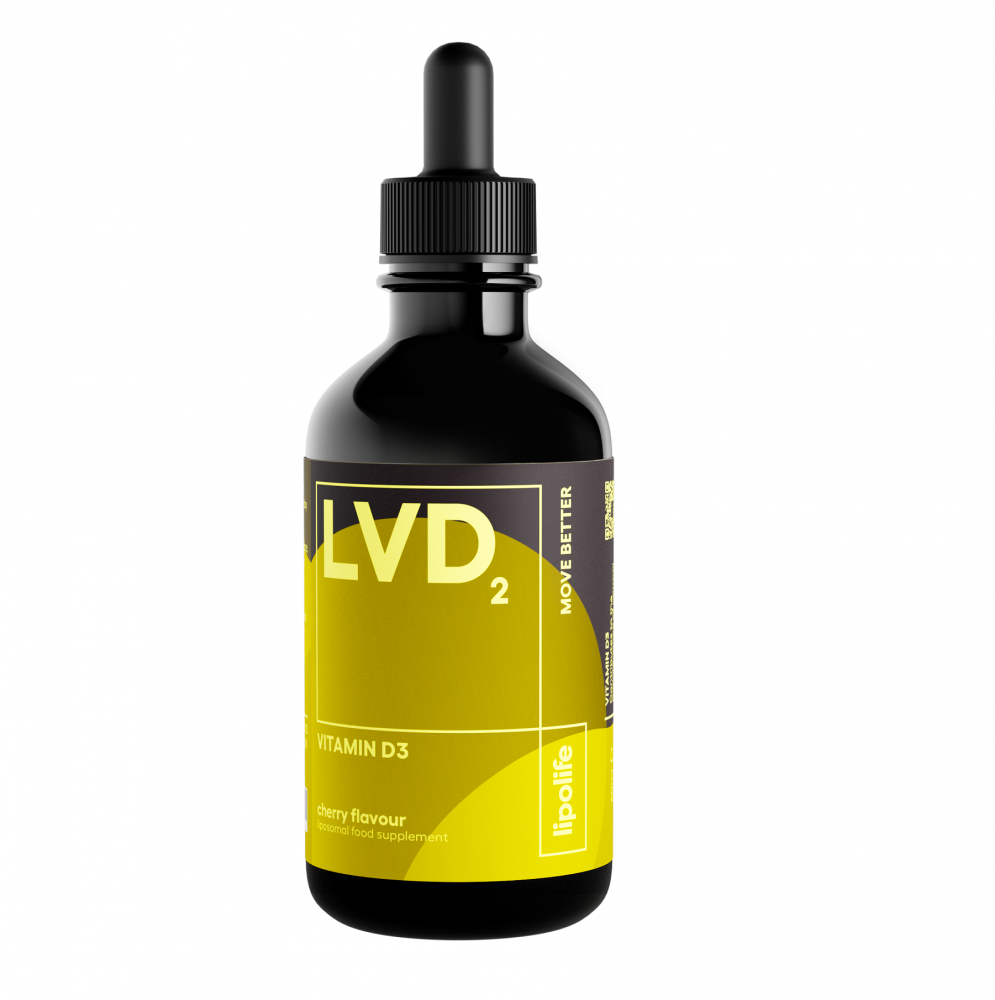 LVD2 Vitamin D3 Cherry Flavour 60ml (Liposomal)