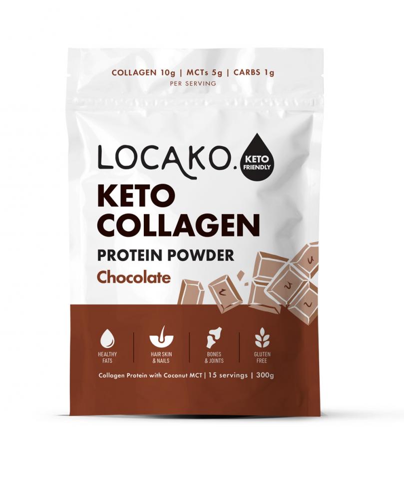 Keto Collagen Protein Powder Chocolate 300g