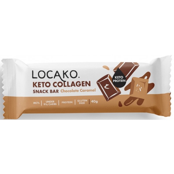 Keto Collagen Snack Bar Chocolate Caramel 15x40g