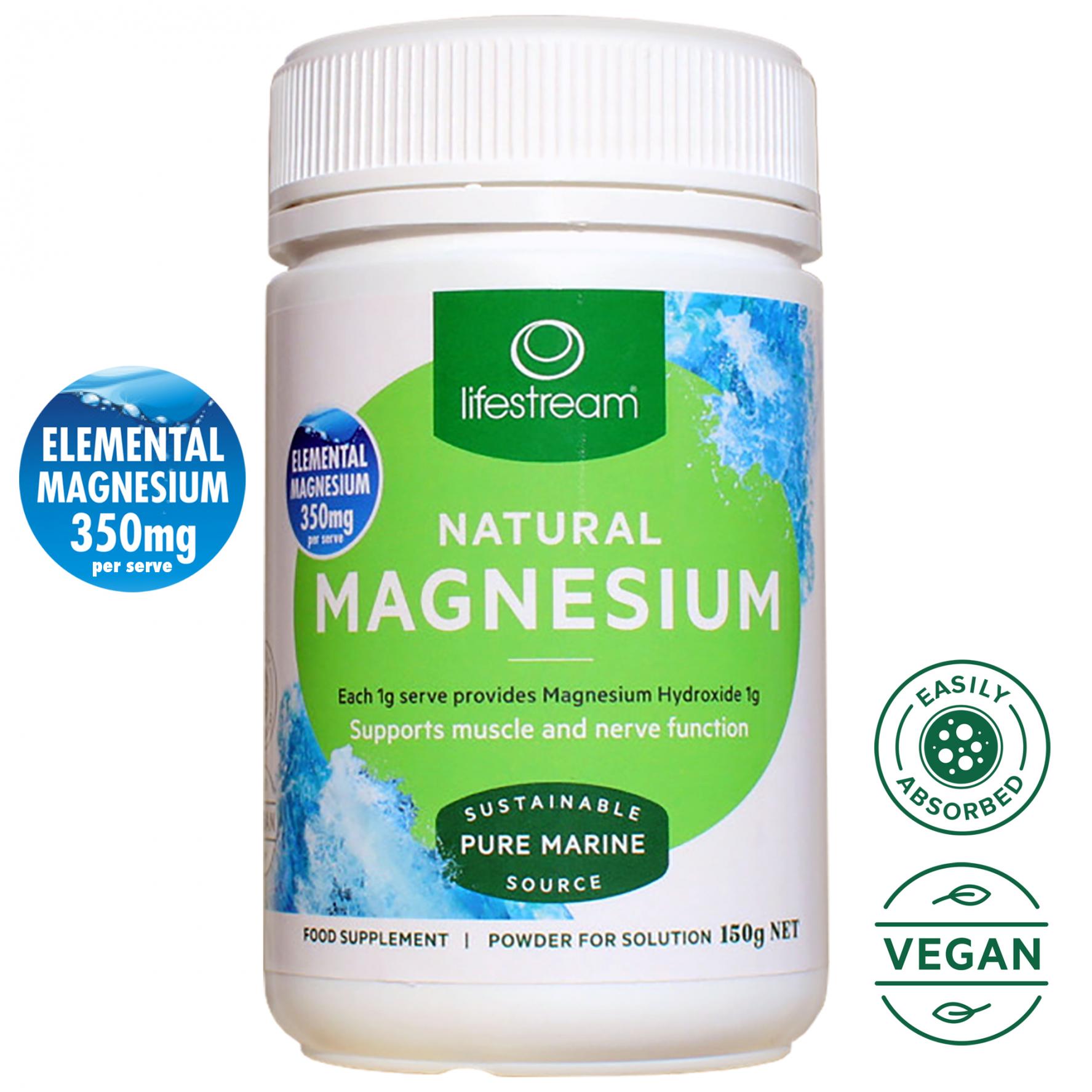 Natural Magnesium 150g