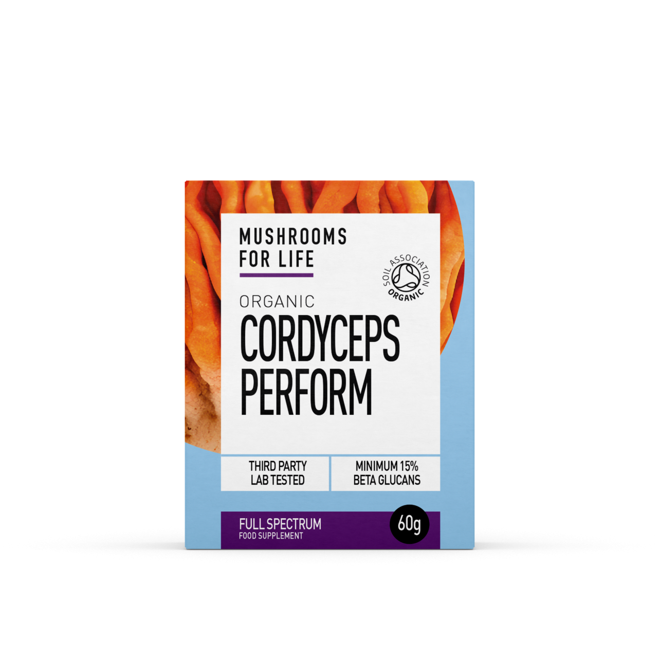 Organic Cordyceps Perform 60g Powder