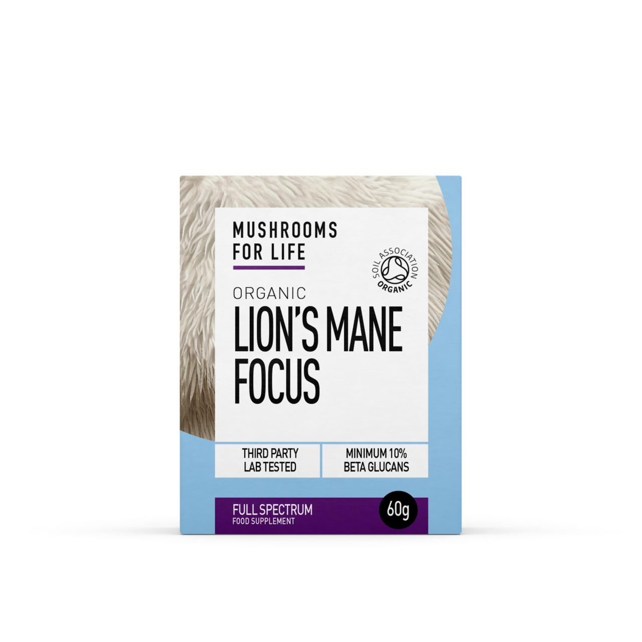 Organic Lion's Mane Focus 60g Powder