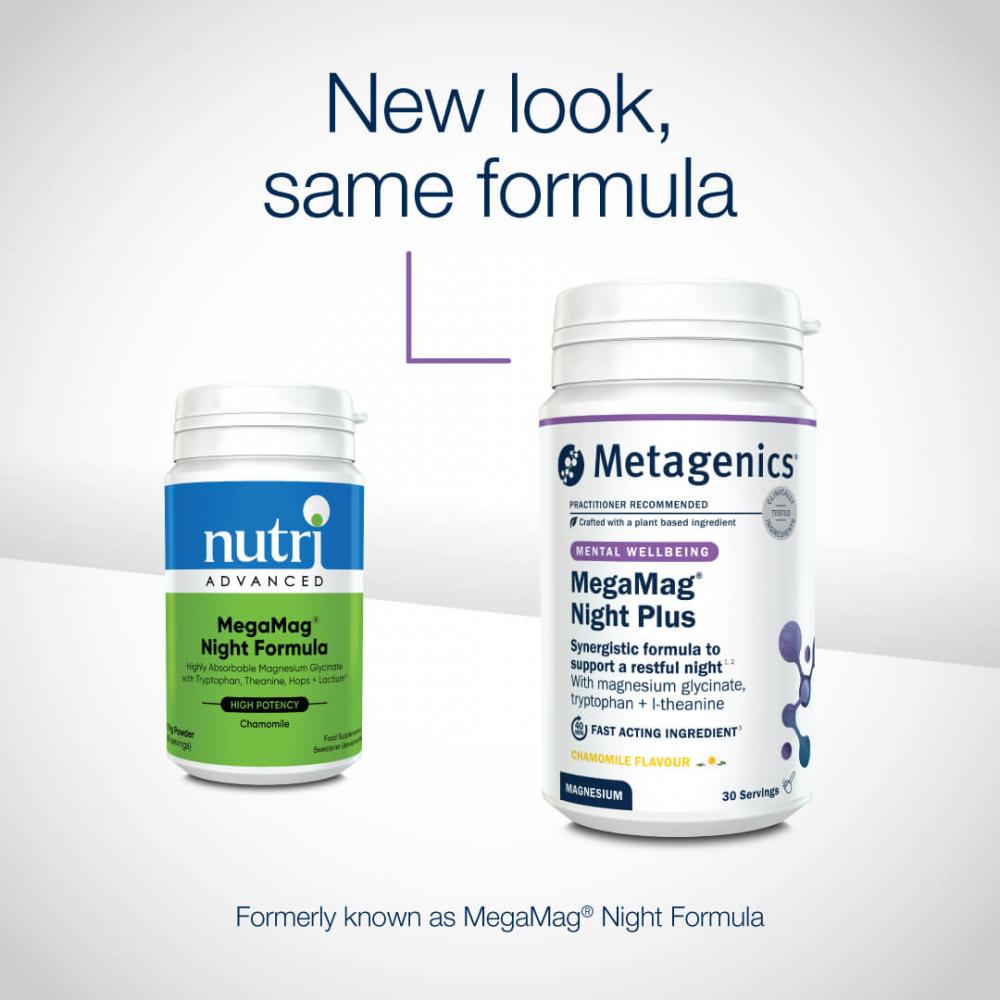 MegaMag Night Plus 30 Servings (Formerly Nutri Adv. MegaMag Night Formula NUT-3361)