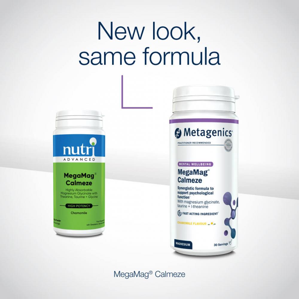 MegaMag Calmeze Chamomile 262g (Formerly Nutri Adv. NUT-3362)