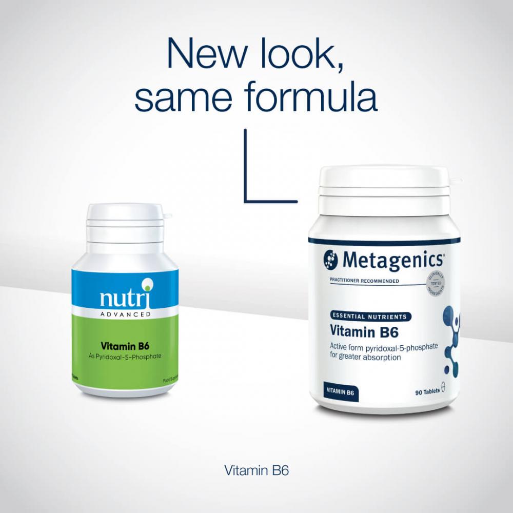 Vitamin B6 90s (Formerly Nutri Adv. NUT-5576)