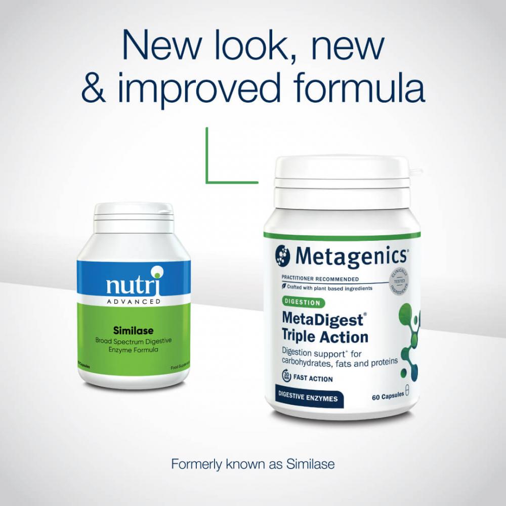 MetaDigest Triple Action 60s (Reformulated Nutri Adv. Similase  NUT-5600)