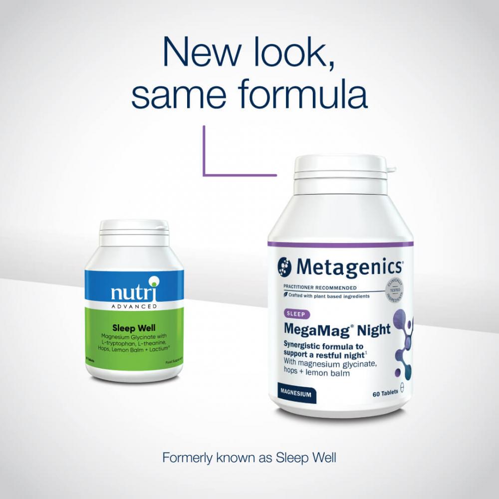 MegaMag® Night 60s (Formerly Nutri Adv. Sleep Well NUT-6185)