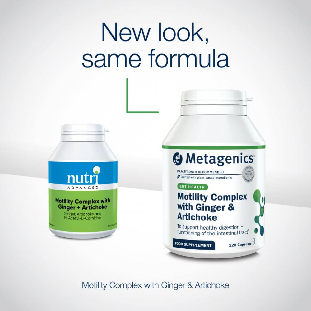 Motility Complex with Ginger + Artichoke (Formerly Nutri Adv. NUT-6963)