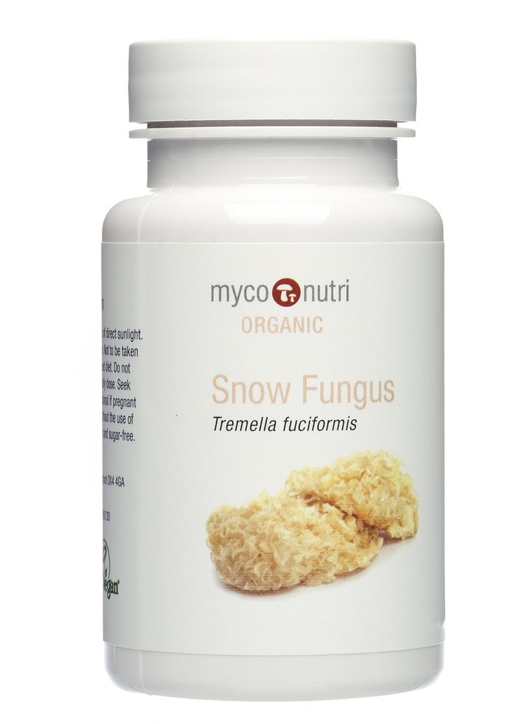 Snow Fungus Capsules 60's The Natural Dispensary
