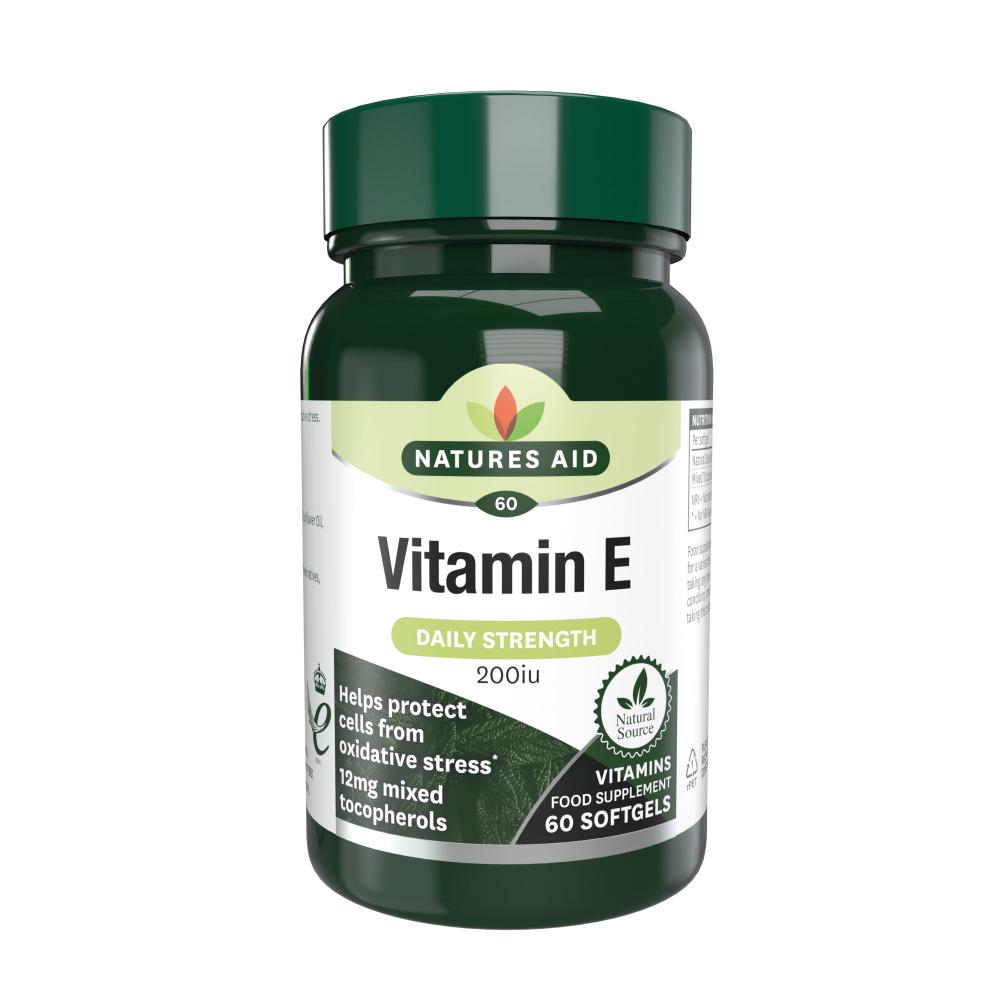 Vitamin E (Daily Strength) 200iu 60's