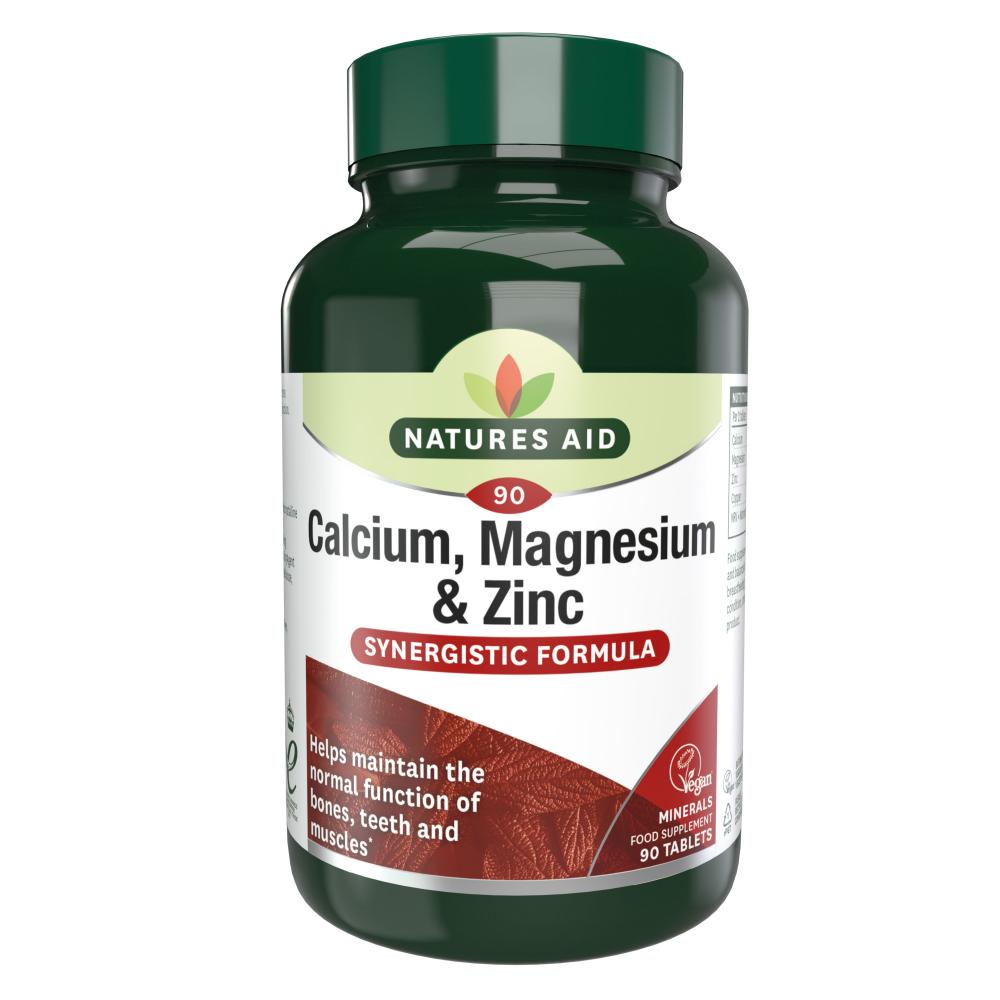 Calcium, Magnesium & Zinc (Synergistic Formula) 90's