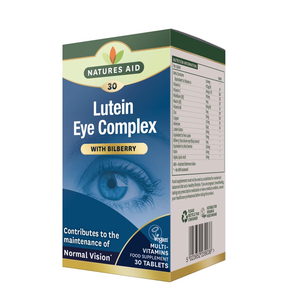 Lutein Eye Complex (With Bilberry) 30's