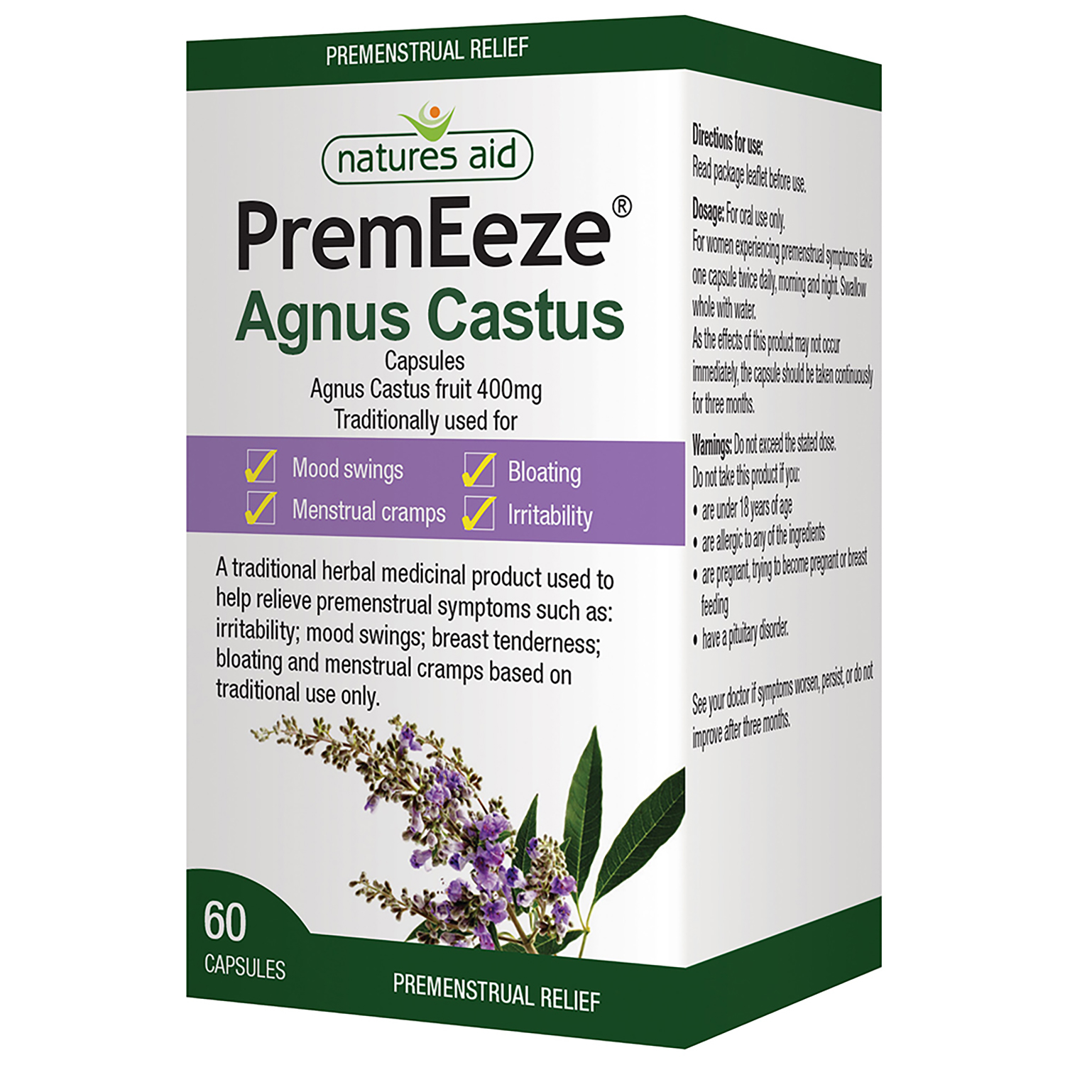 PremEeze® Agnus Castus Capsules 60's