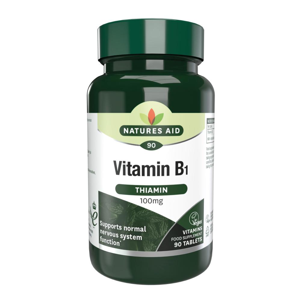 Vitamin B1 Thiamin 100mg 90's The Natural Dispensary