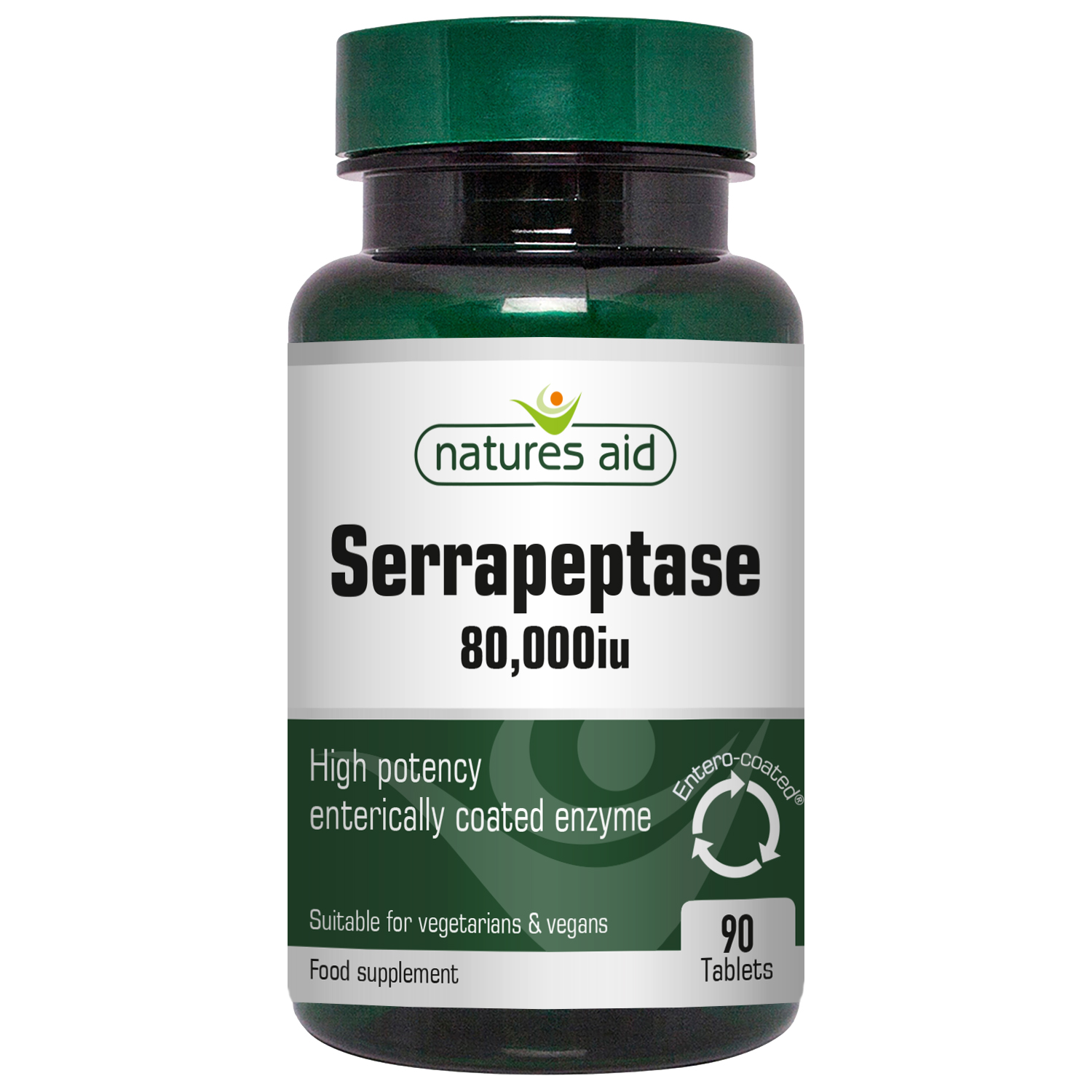 Serrapeptase 80,000iu 90's: The Natural Dispensary