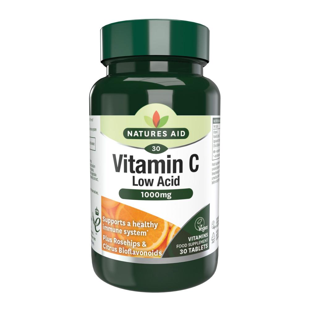 Vitamin C Low Acid (1000mg) 30's