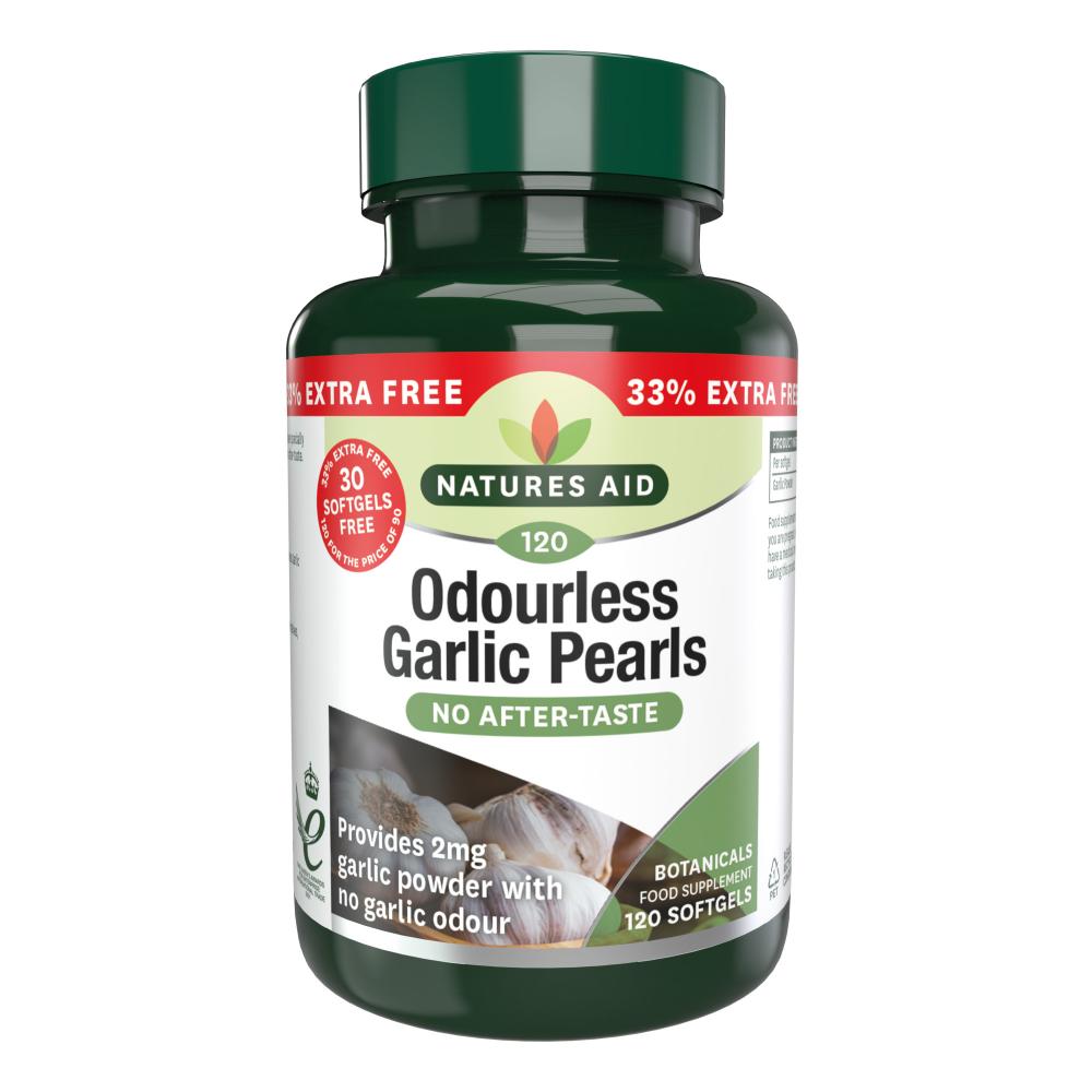 Odourless Garlic Pearls (No After-Taste) 120's