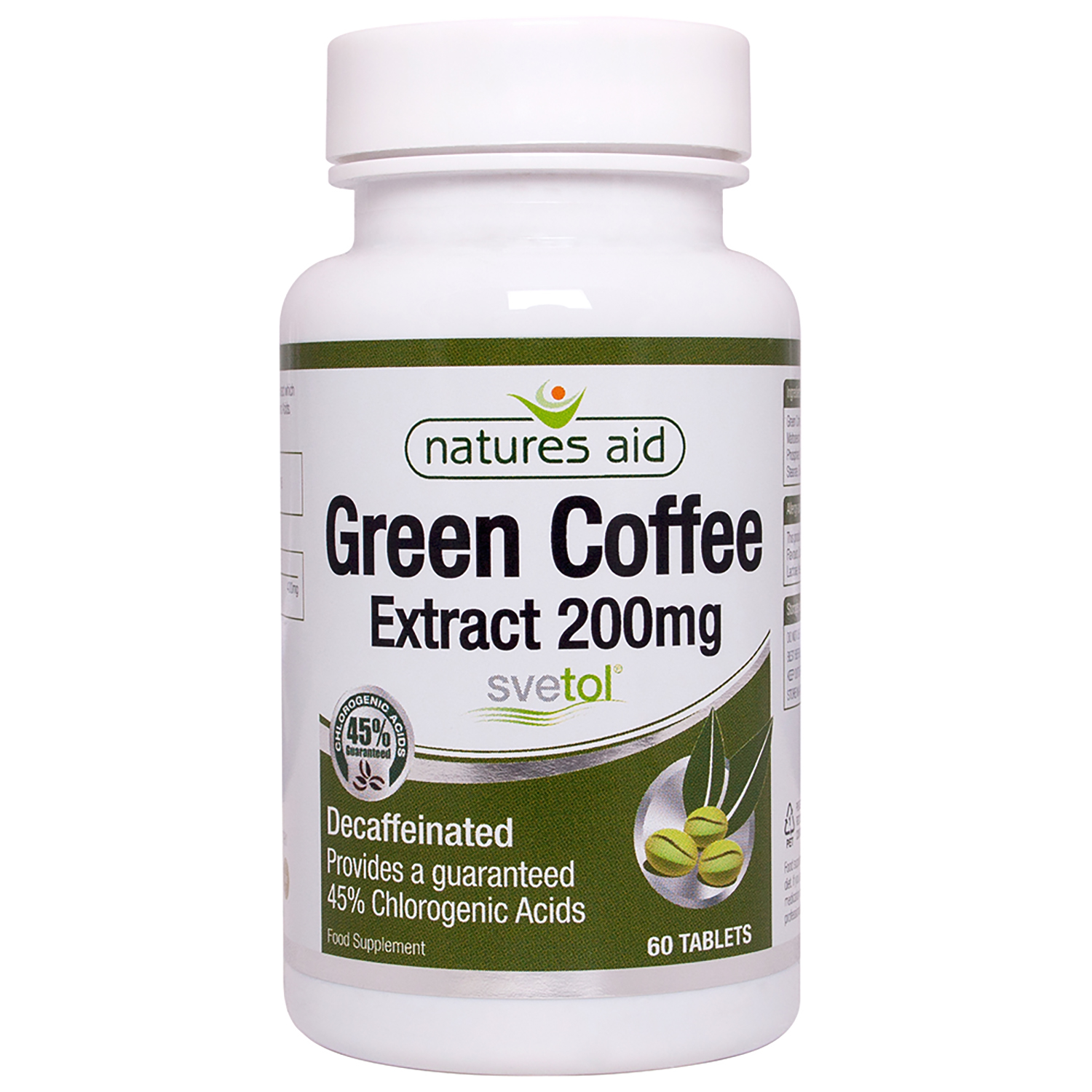 Green Coffee Extract 200mg (Svetol®) 60's The Natural Dispensary