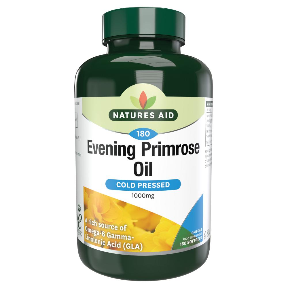 Evening Primrose Oil (Cold Pressed) 1000mg 180's