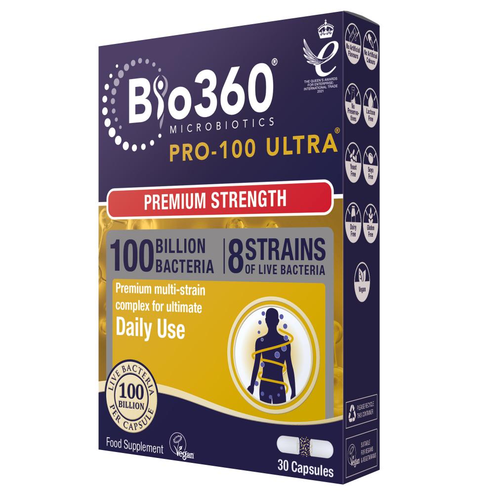 Bio360 Pro-100 Ultra (Premium Strength) 30's
