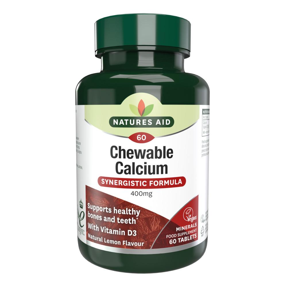 Chewable Calcium (Synergistic Formula) 400mg 60's