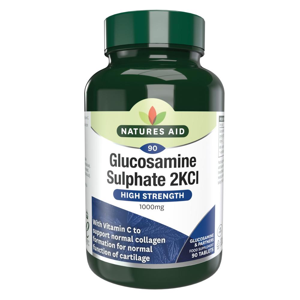 Glucosamine Sulphate 2KCI (High Strength) 1000mg 90's