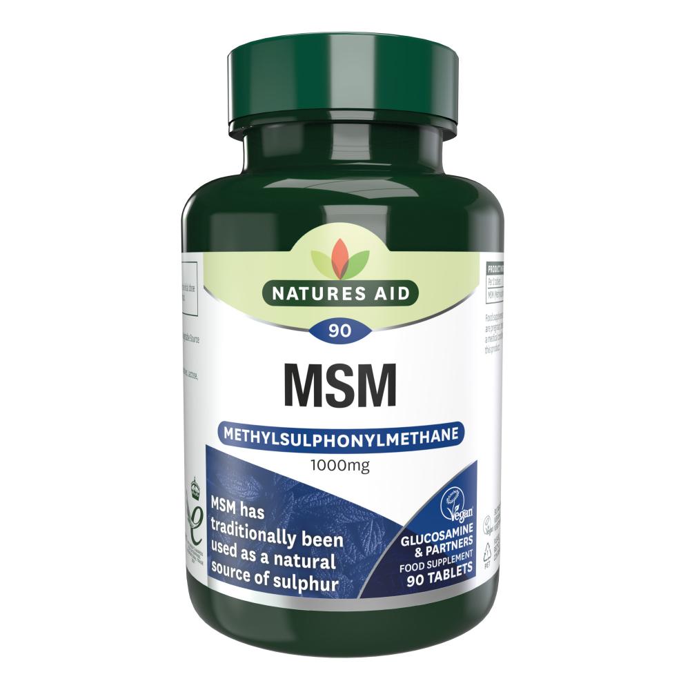 MSM (Methylsulphonylmethane) 1000mg 90's