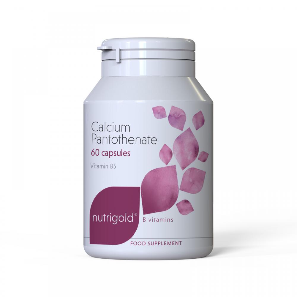 Calcium Pantothenate 500mg 60's (Vitamin B5) (Pantothenic Acid): The ...