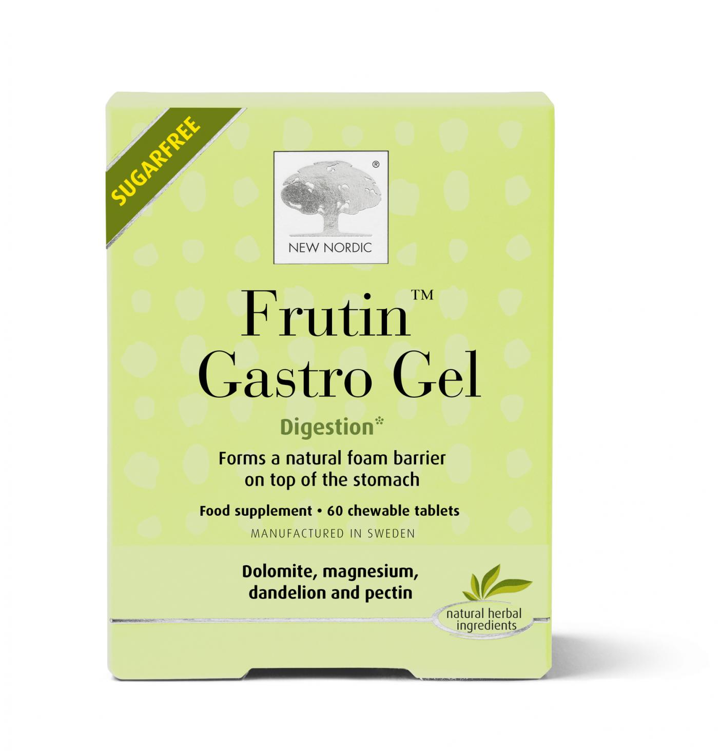 Frutin Gastro Gel 60 Chewable Tablets