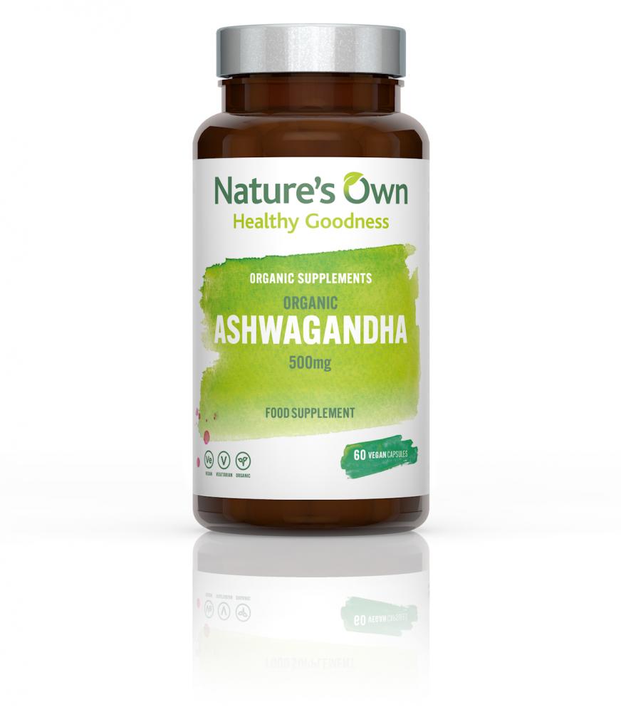 Organic Ashwagandha 500mg 60's