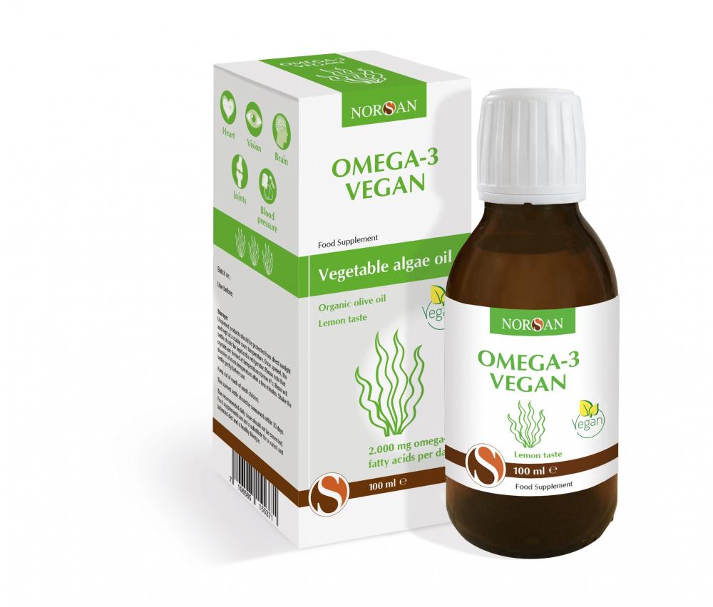 Omega-3 Vegan Vegetable Algae Oil 100ml