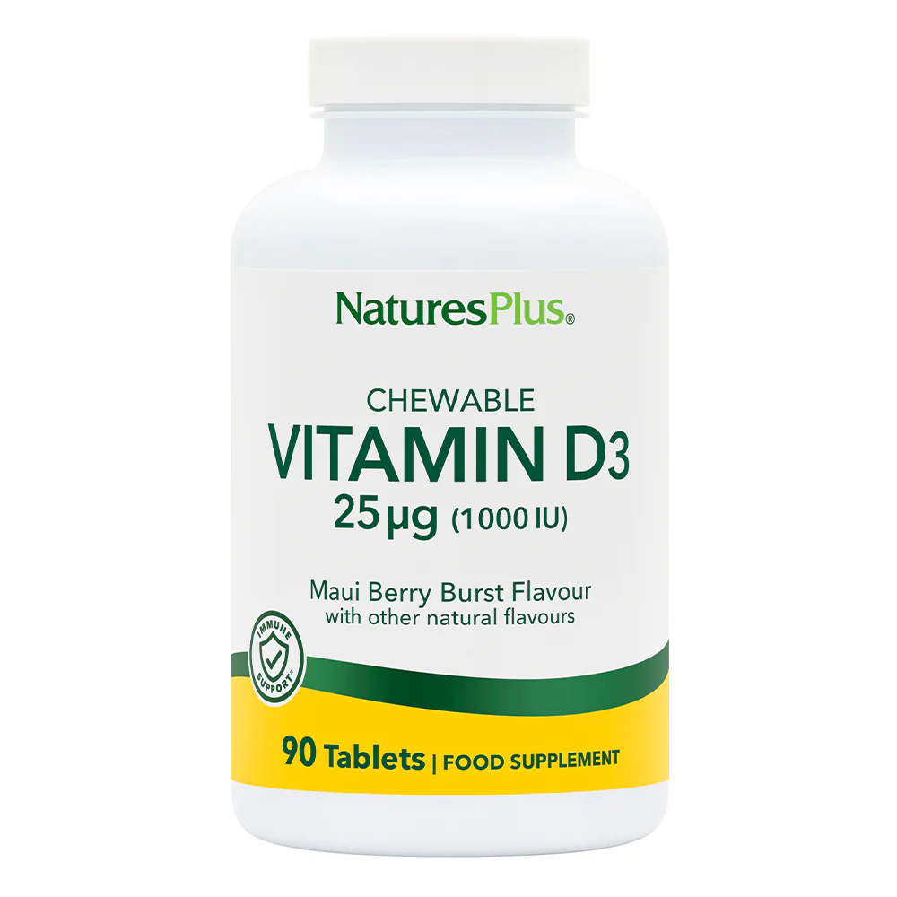 Adult's Chewable Vitamin D3 1000iu 90's