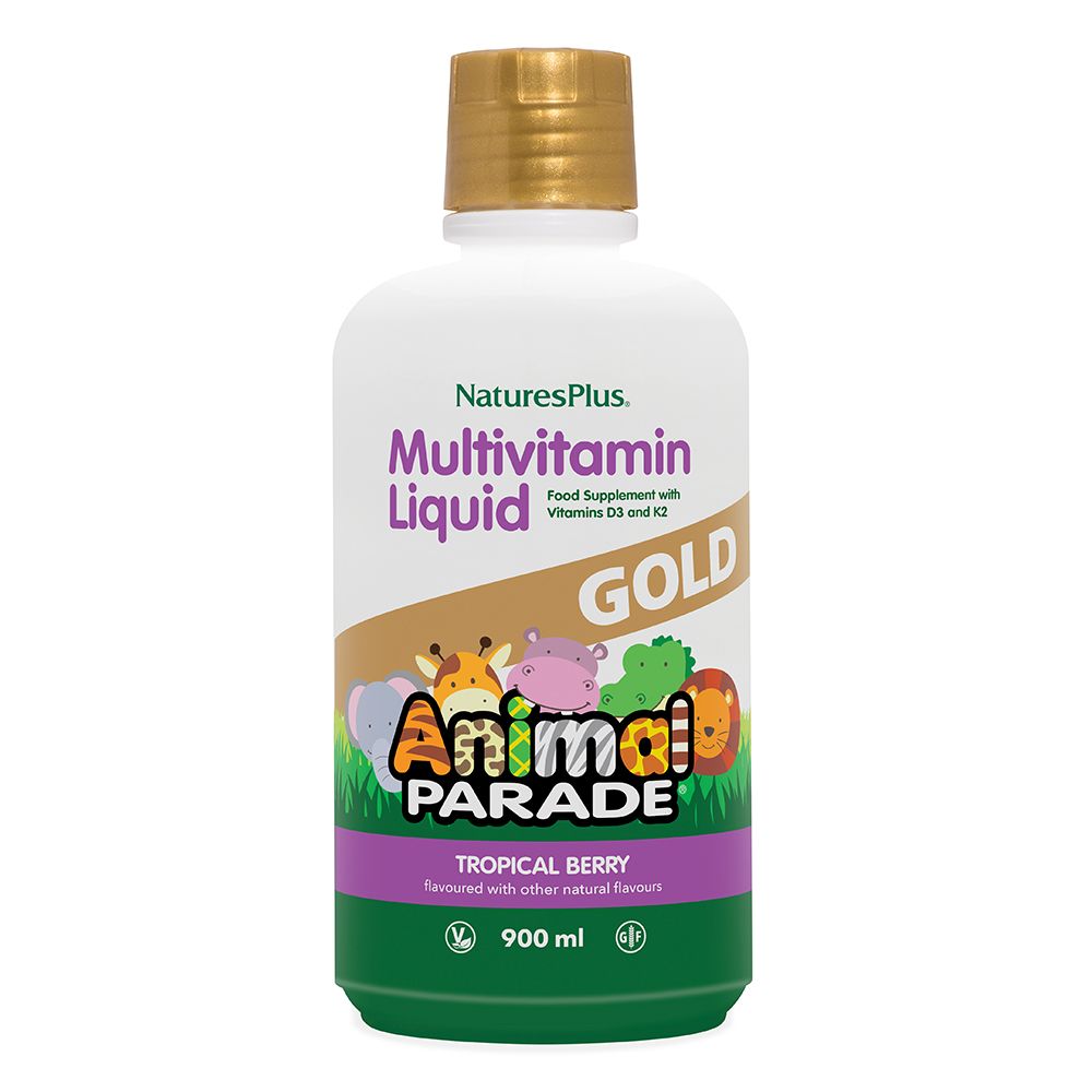 Animal Parade GOLD Multivitamin Liquid Tropical Berry Flavour 900ml