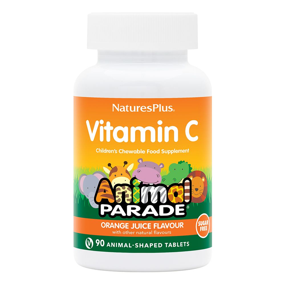 Vitamin C Animal Parade Orange Juice Flavour 90's (Sugar Free)