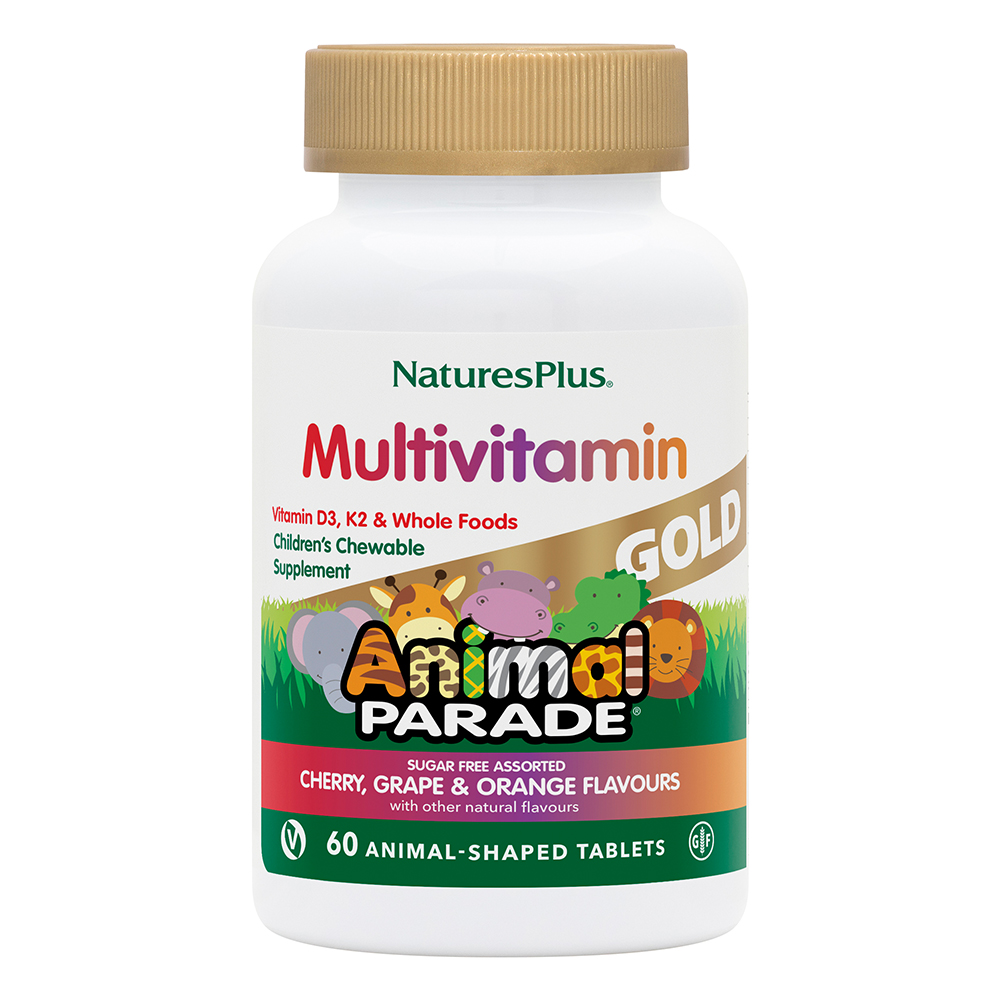 Animal Parade GOLD Multivitamin Sugar Free Assorted Flavours 60s
