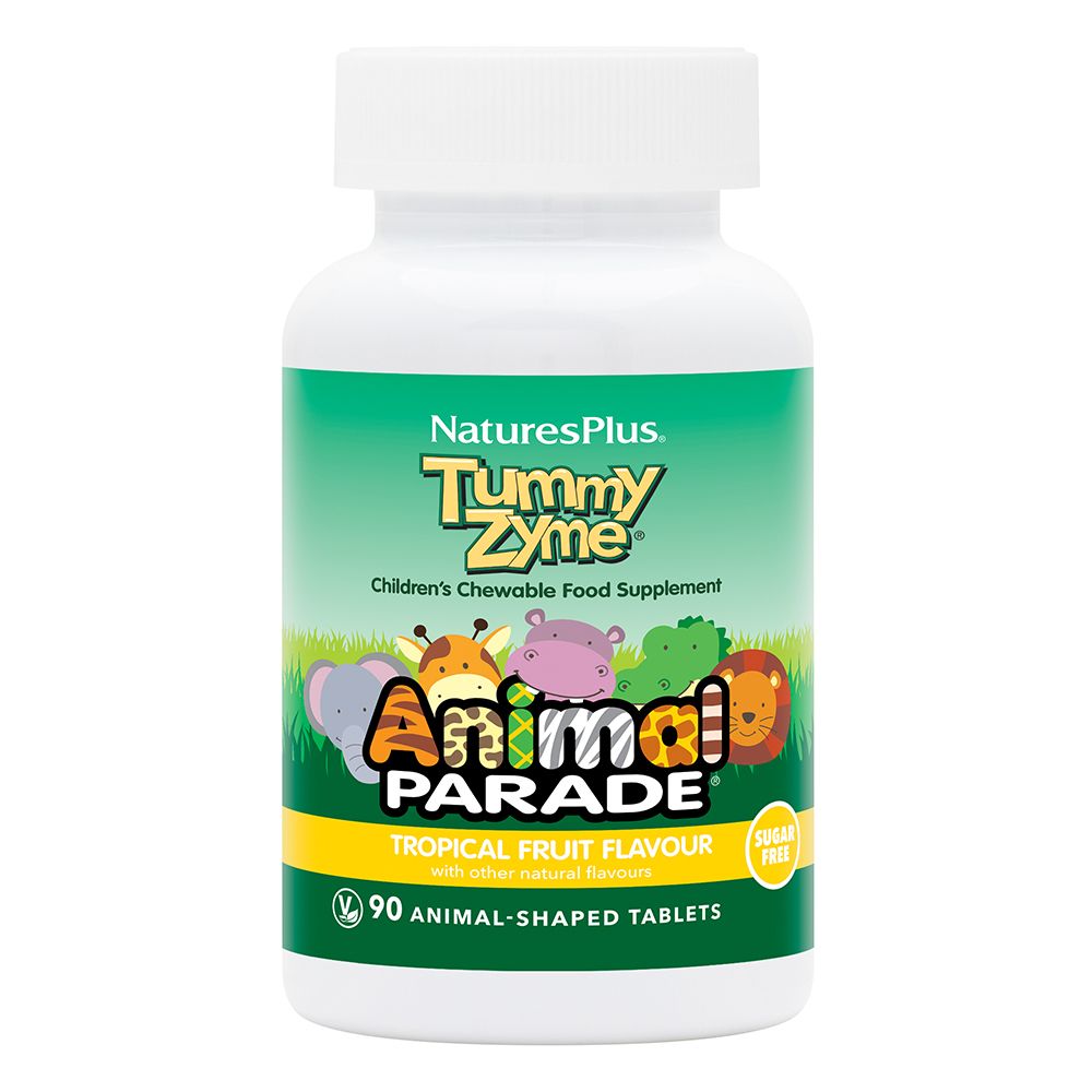 Animal Parade Tummy Zyme Tropical Fruit Flavour 90s