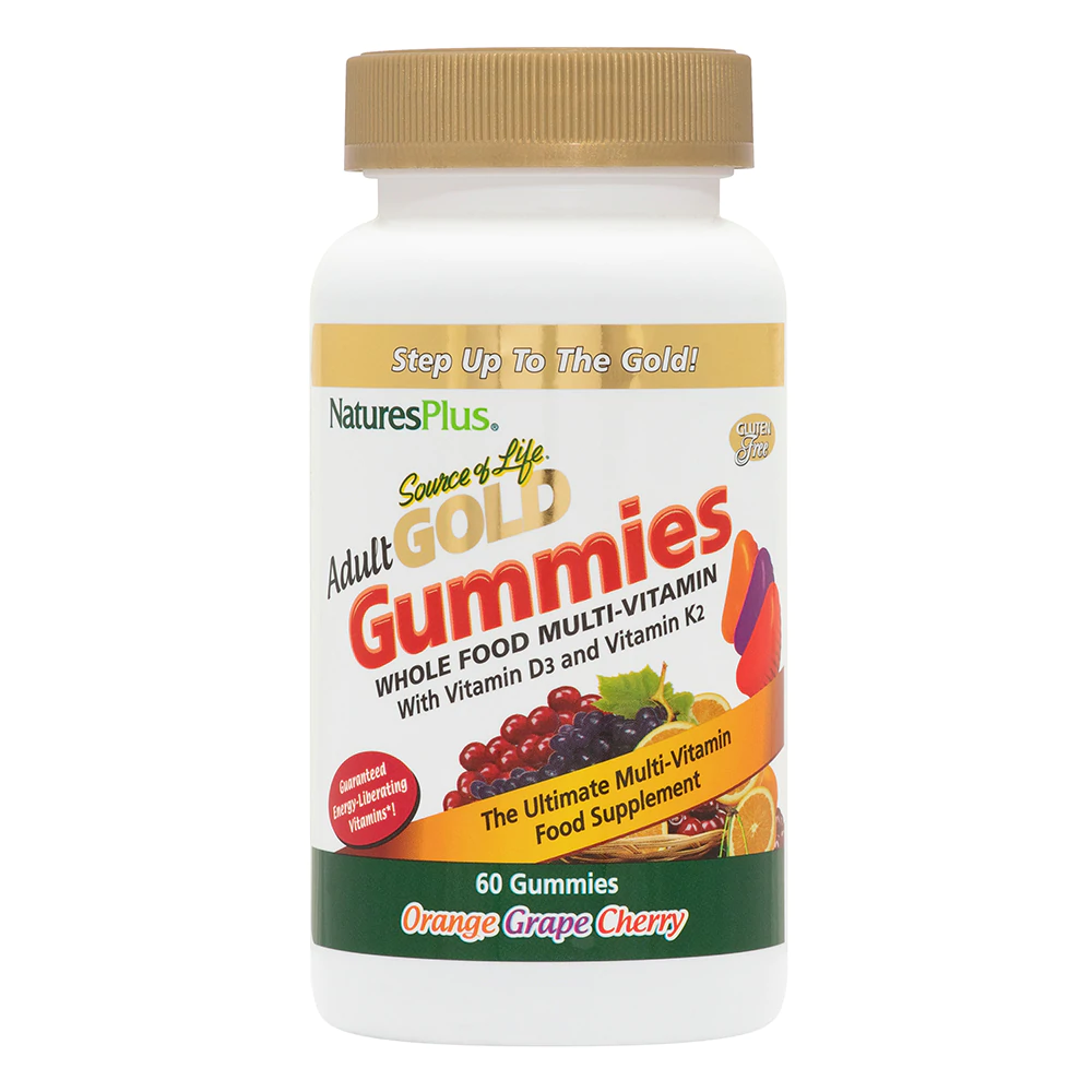 Source of Life GOLD Adult Gummies Whole Food Multi-Vitamin  60's