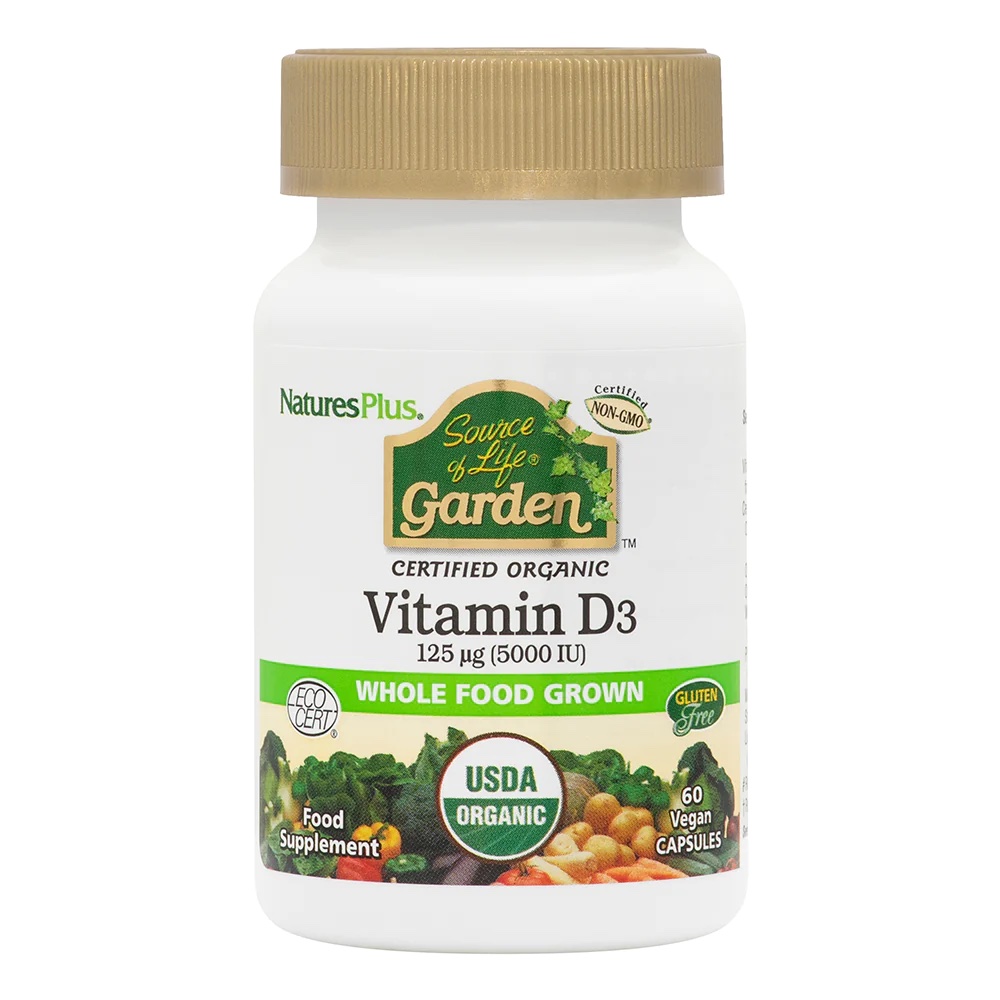 Source of Life Garden Vitamin D3 125ug (5000iu) 60s