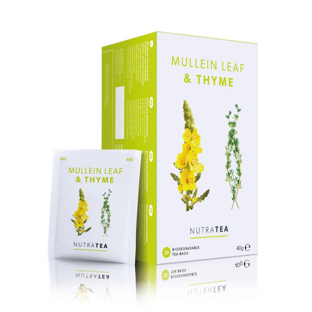 Mullein Leaf & Thyme Tea Bags 20's