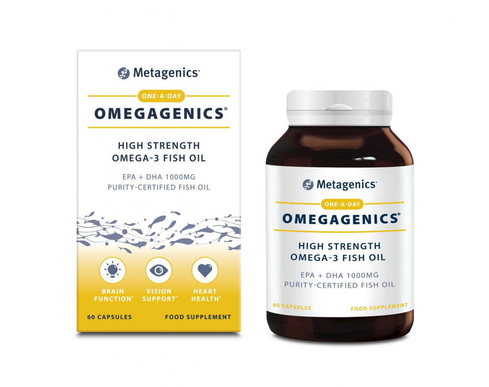 OmegaGenics® High Strength Omega-3 Fish Oil 60's