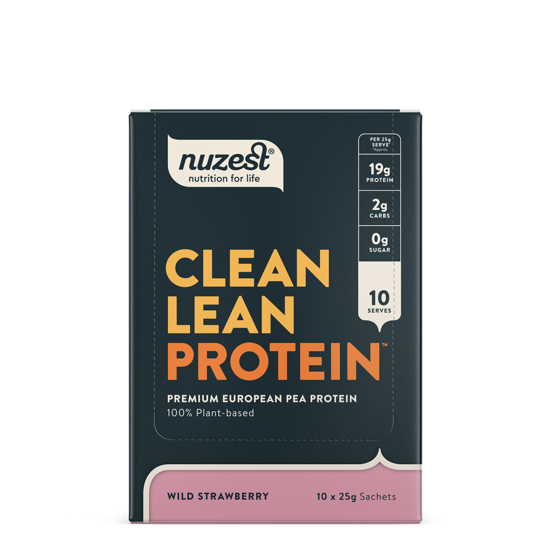 Clean Lean Protein Wild Strawberry 10x25g CASE