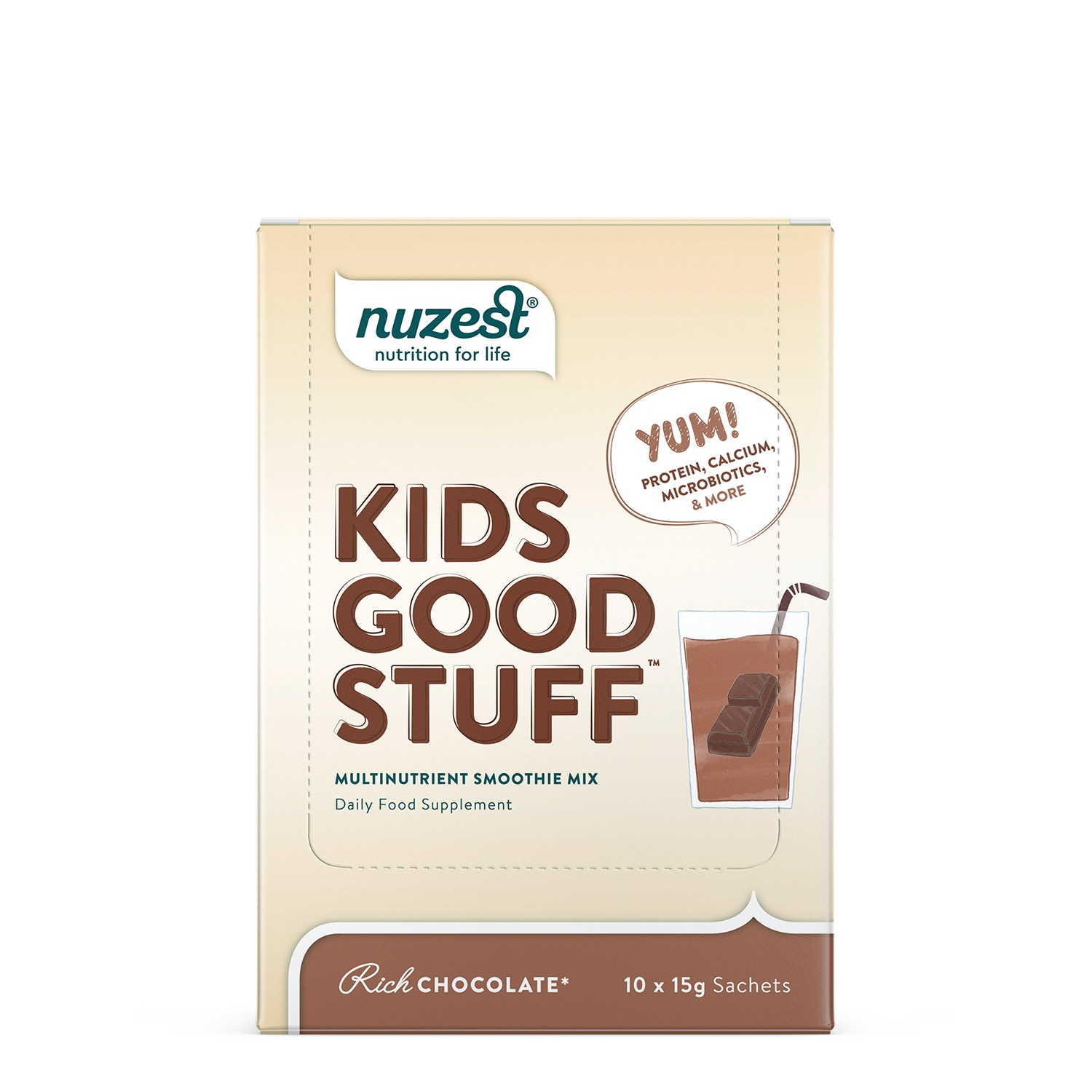 Kids Good Stuff Rich Chocolate 15g x 10 (CASE)