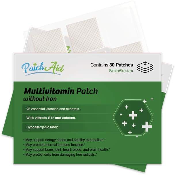MultiVitamin Patch without Iron 30's