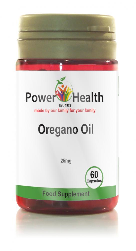 Oregano Oil 25mg 60's