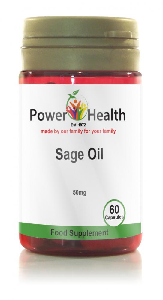 Sage Oil 50mg 60's