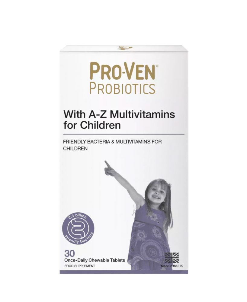 With A-Z Multivitamins for Children 30's