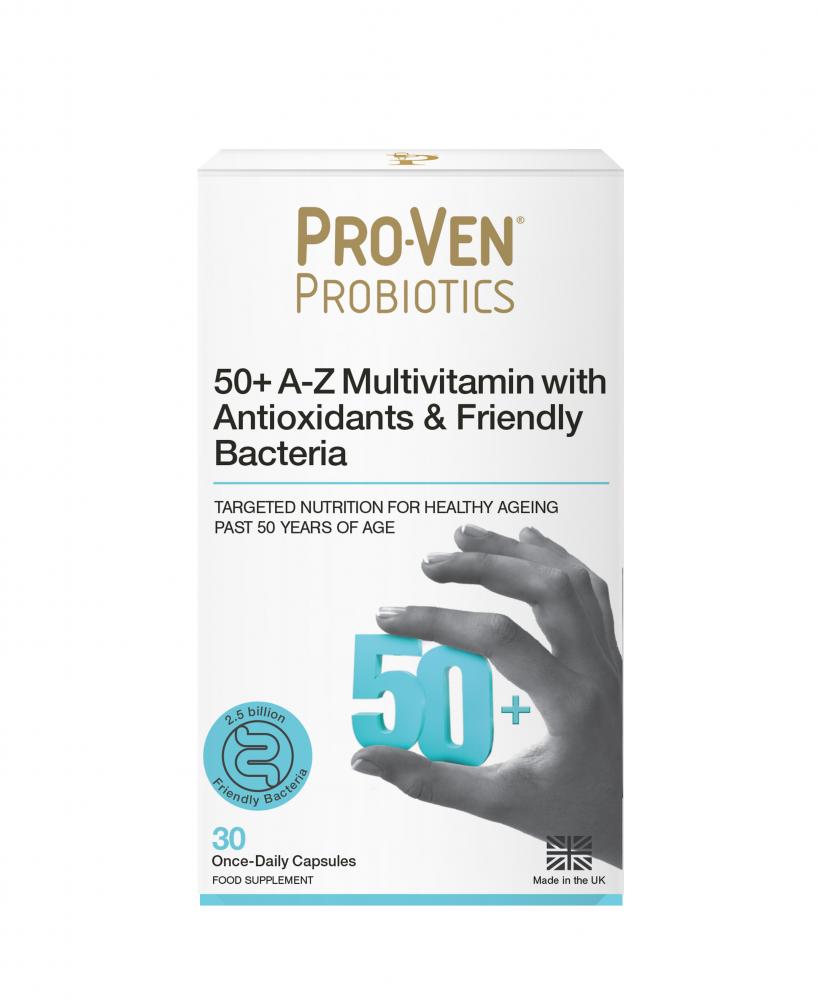 50+ A-Z Multivitamin with Antioxidants & Friendly Bacteria 30's